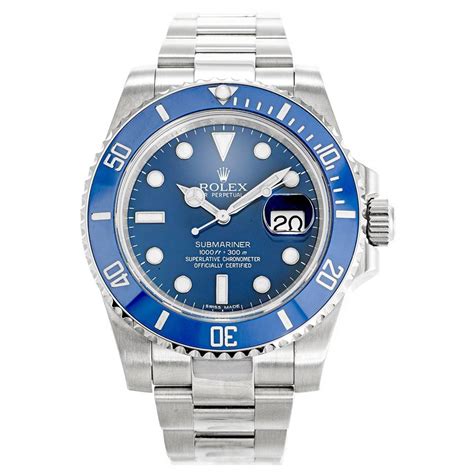 rolex submariner bleu acier|Rolex Submariner watch.